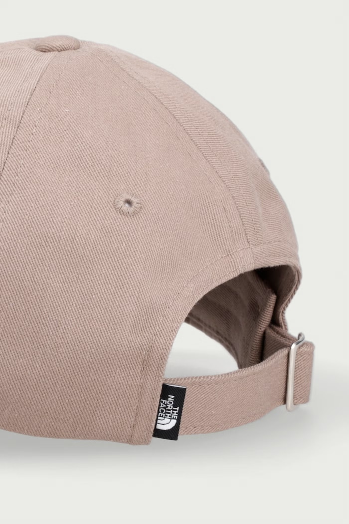 Akcesoria The North Face czapka z daszkiem damska z bawełną Norm NF0A7WHO2H91 brązowy