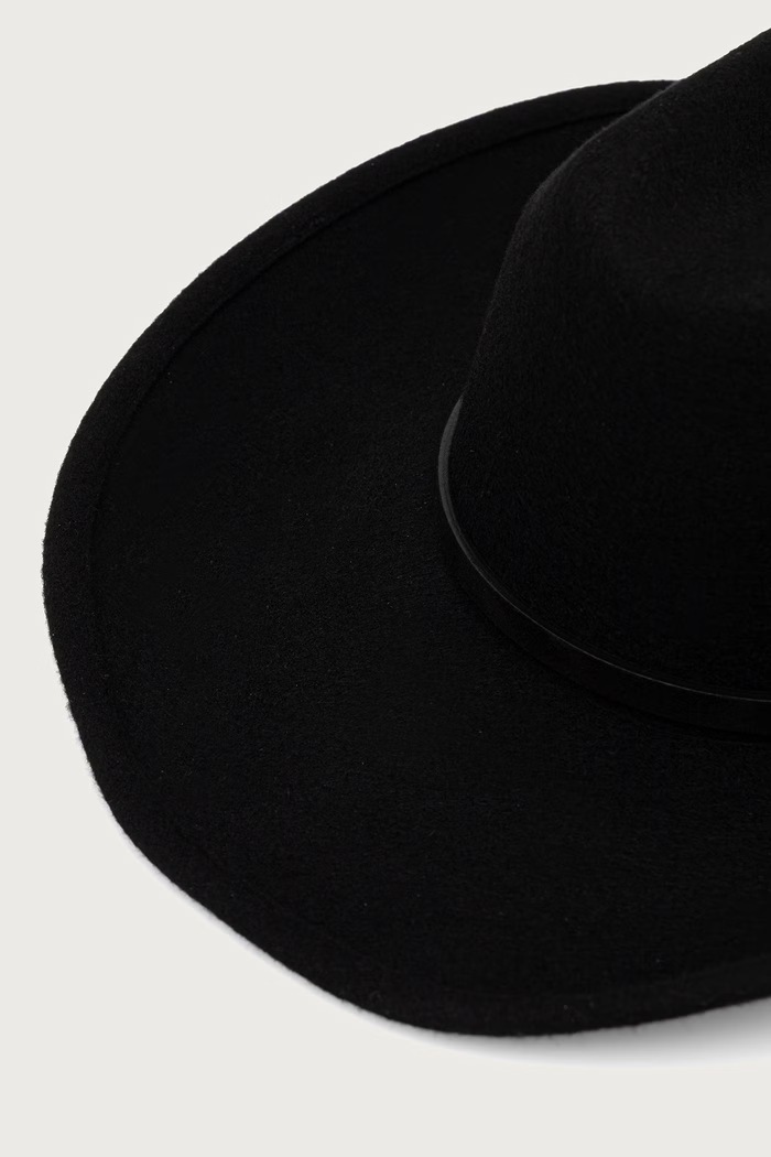 Akcesoria Jean Paul GAULTIER Cowboy kapelusz kowbojski wełniany damski 26.04.W.AC119.W143 czarny