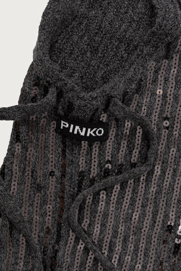 Pinko kapucňa dámska 107252.A3EJ sivá AW26