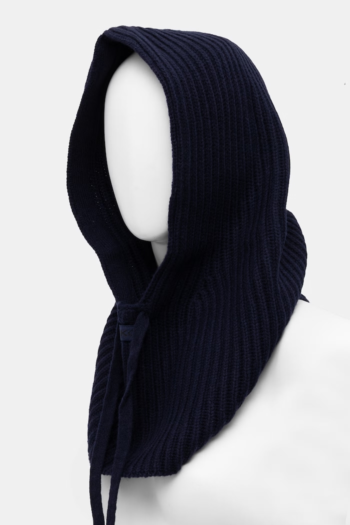 Pinko kapuce dámská s vlnou 104494.A3EY modrá AW26