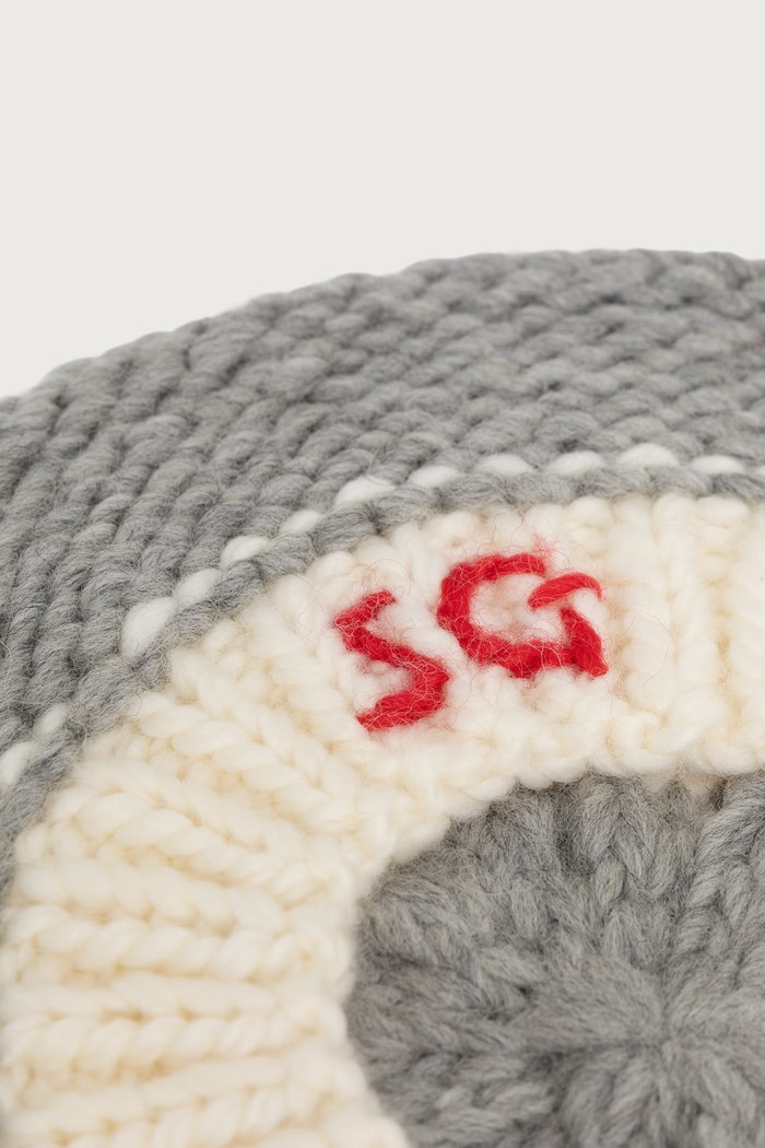 Beret damski wełniany Stine Goya SG.AW26.A084.2497 szary