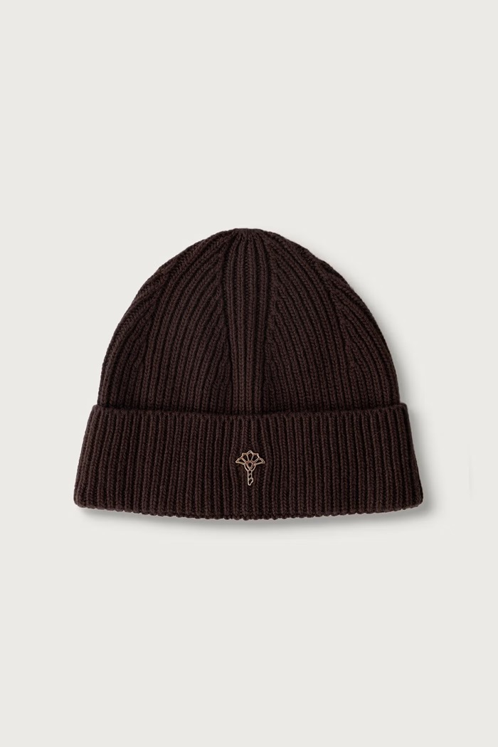 Joop! Komplet damski z wełną 30106345 brązowy AW26