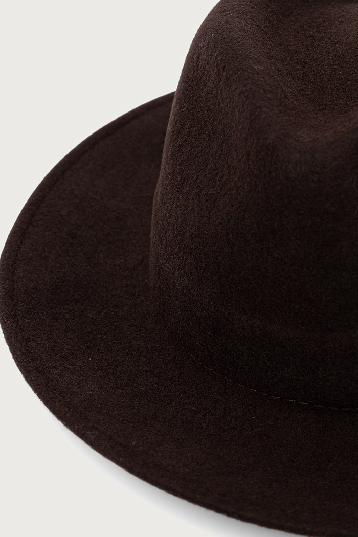 Twinset klobuk ženski volneni 262TA4450 rjava