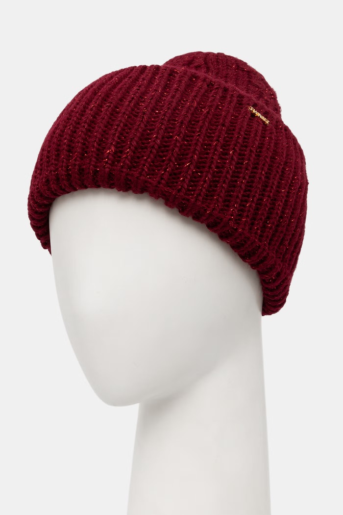 Twinset шапка жіноча 262TA4620 бордо AW26