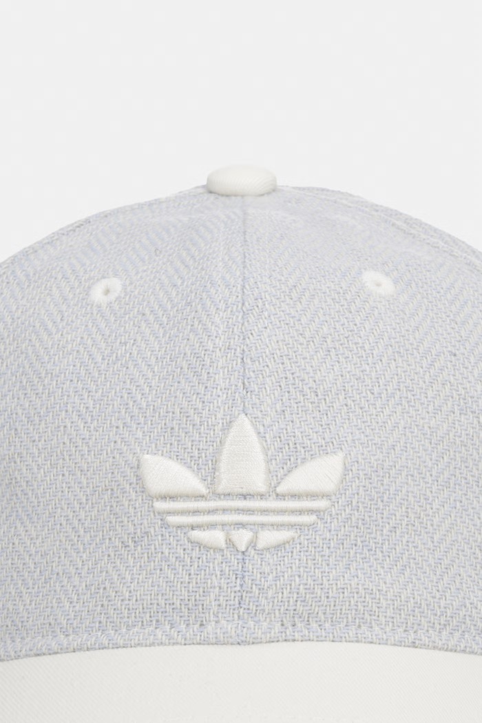 adidas Originals čiapka so šiltom dámska s prímesou vlny KX1648 modrá AW26