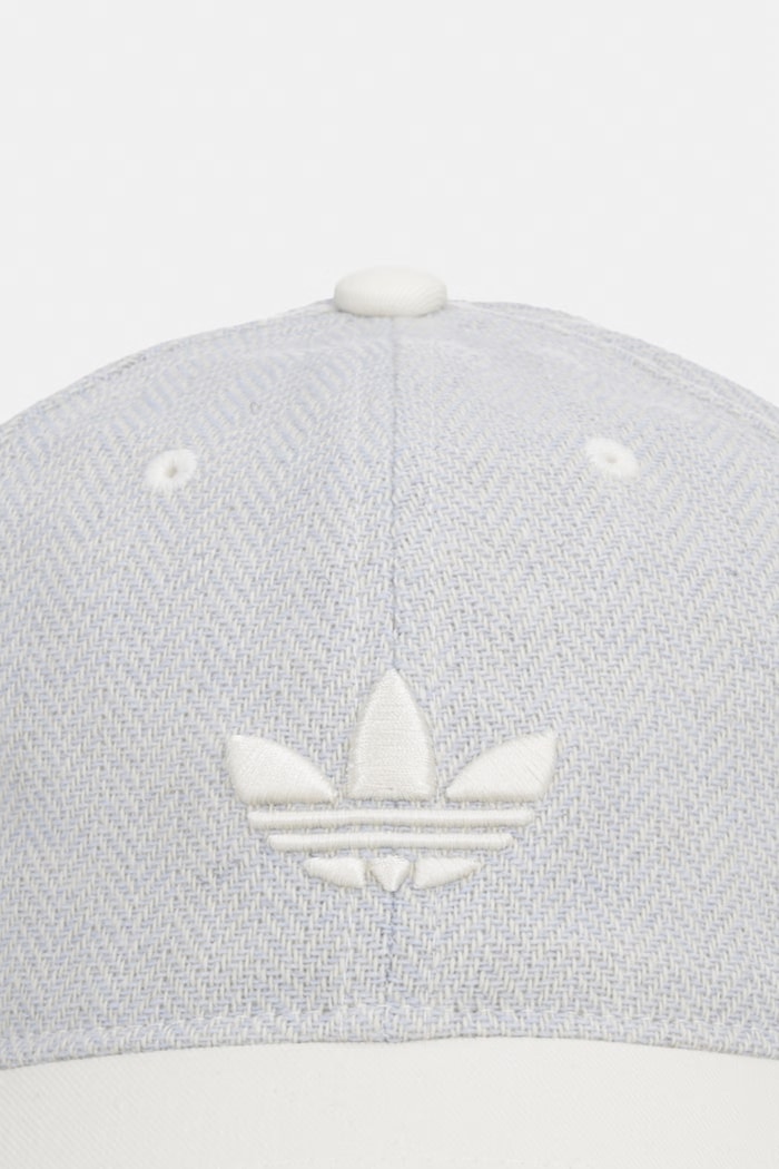 adidas Originals čiapka so šiltom dámska s prímesou vlny KX1648 modrá AW26