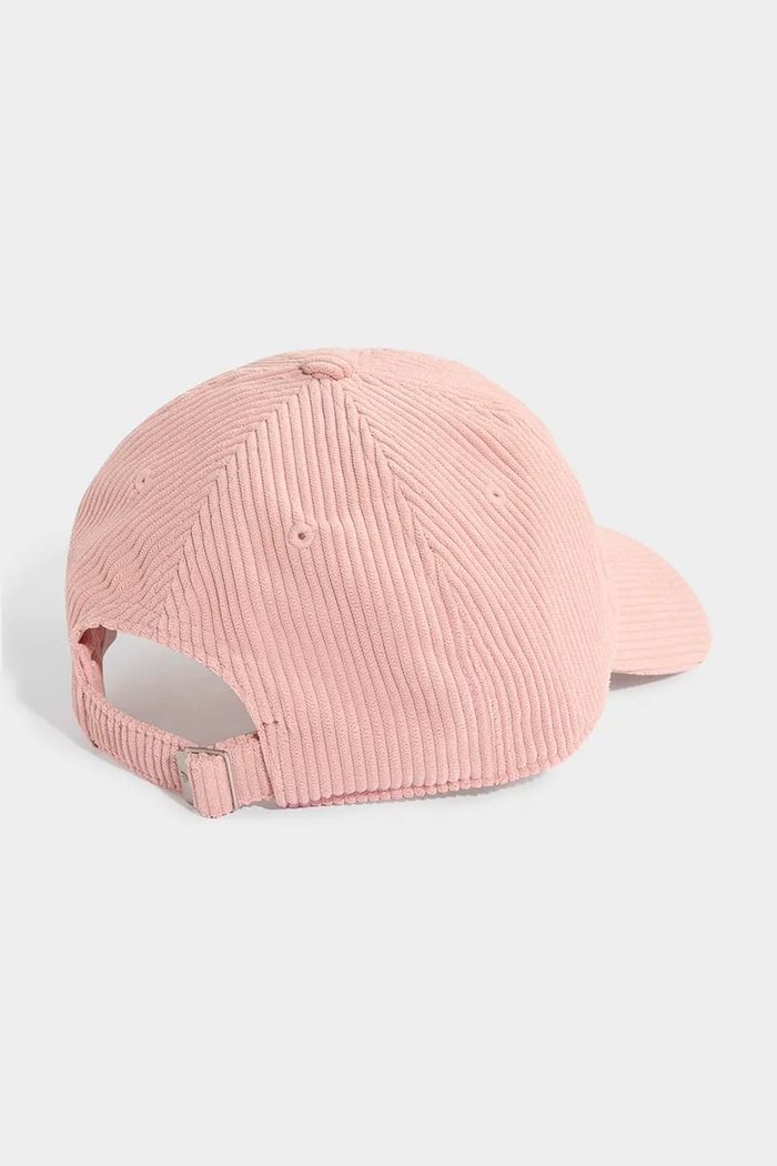 adidas Originals Czapka z daszkiem damska sztruksowa KV6827 różowy AW26