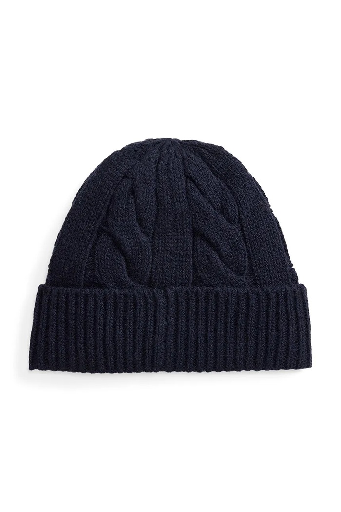 Polo Ralph Lauren czapka beanie damska 455P18118 granatowy AW26