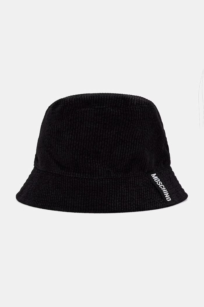 Moschino kapelusz bucket damski czarny M3482.65475