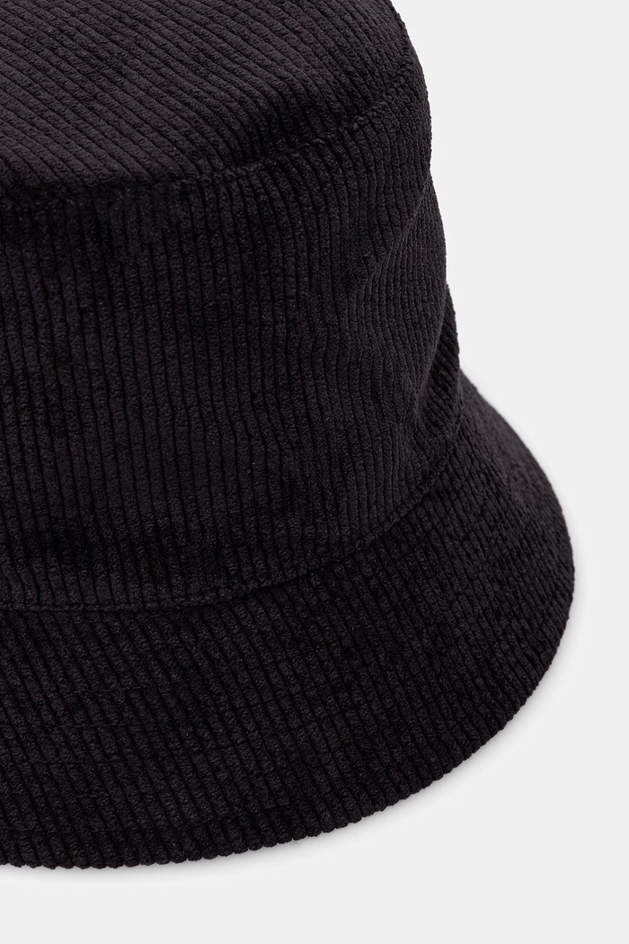 Moschino kapelusz bucket damski czarny M3482.65475