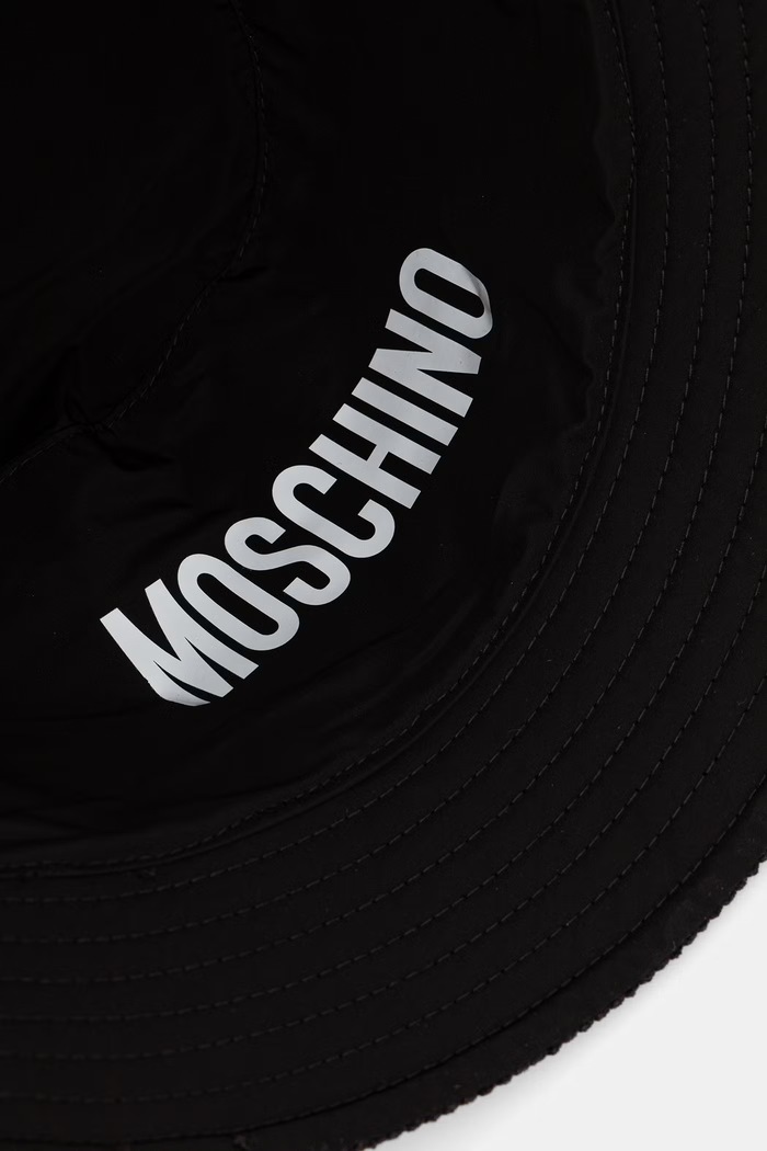 Moschino kapelusz bucket damski M3482.65475 czarny