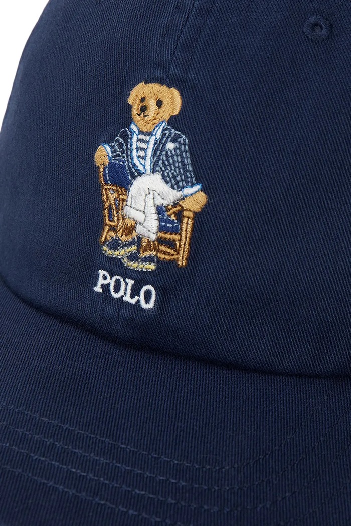 Doplňky Polo Ralph Lauren kšiltovka dámská bavlněná 211B28119 námořnická modř