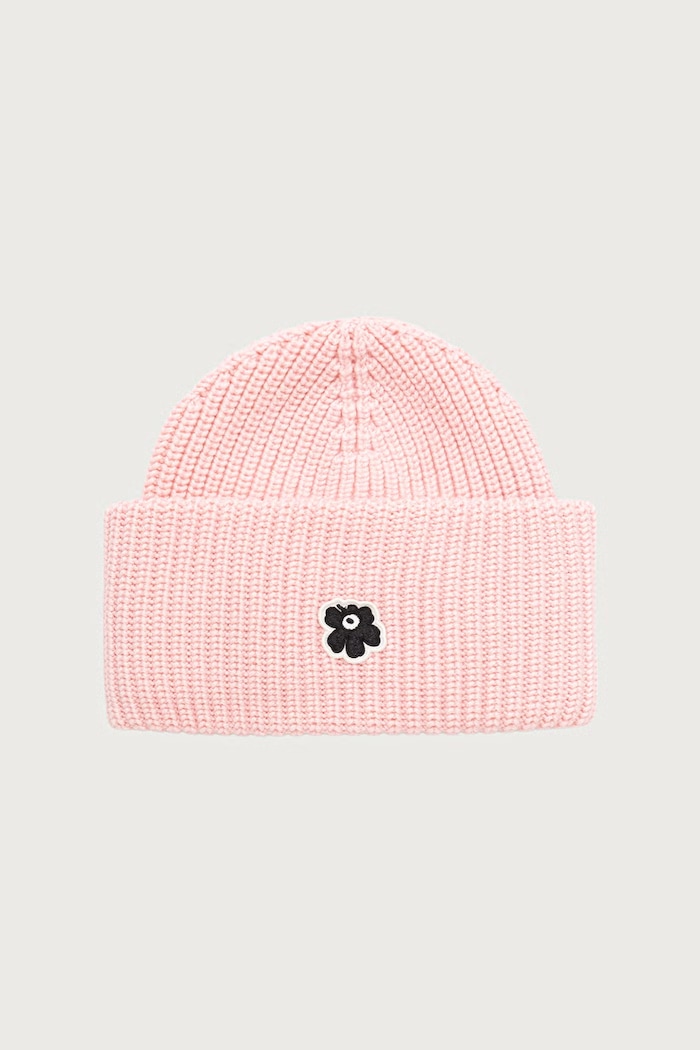 Marimekko Beanie kapa za žene od vune roza 096237