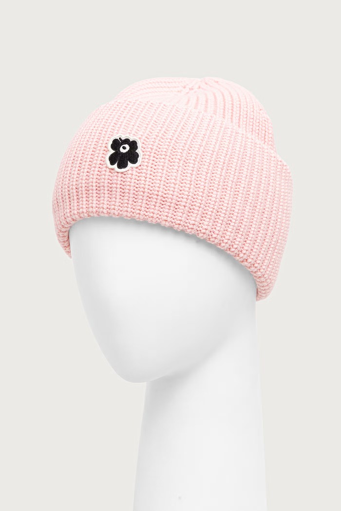 Dodaci Marimekko Beanie kapa za žene od vune 096237 roza