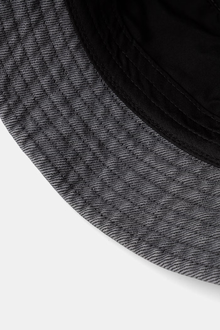 Akcesoria Calvin Klein kapelusz bucket damski jeansowy LV04F5081G szary