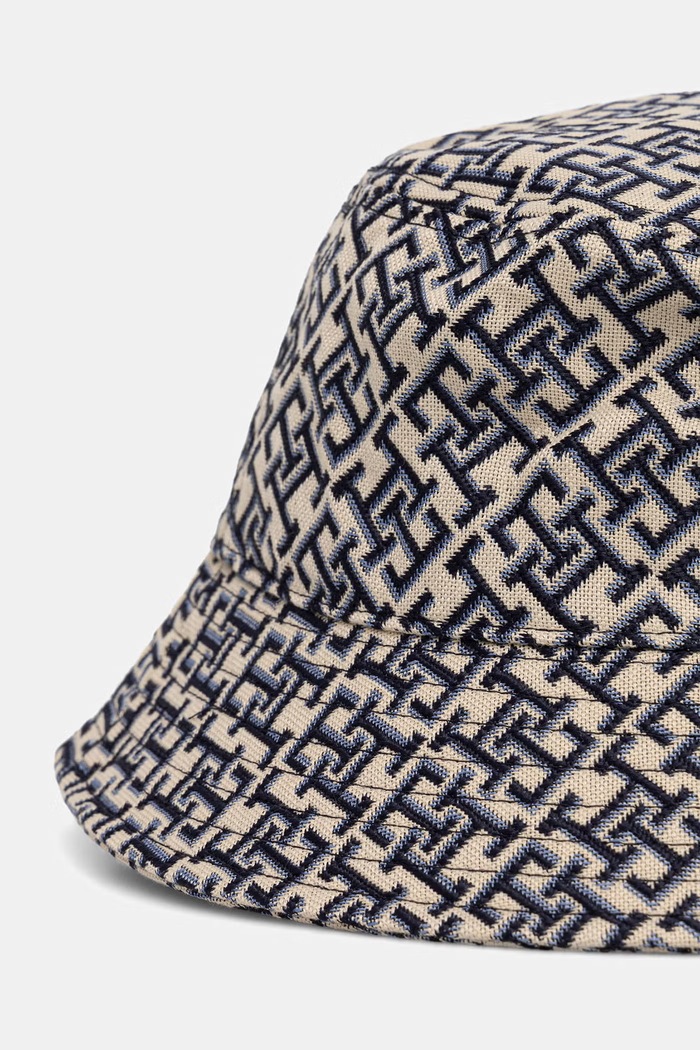 Tommy Hilfiger kapelusz bucket damski AW0AW18868 beżowy AW26