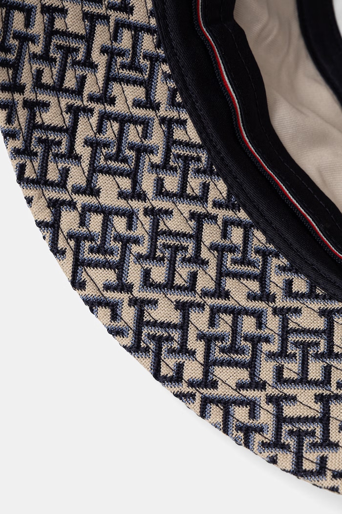 Akcesoria Tommy Hilfiger kapelusz bucket damski AW0AW18868 beżowy