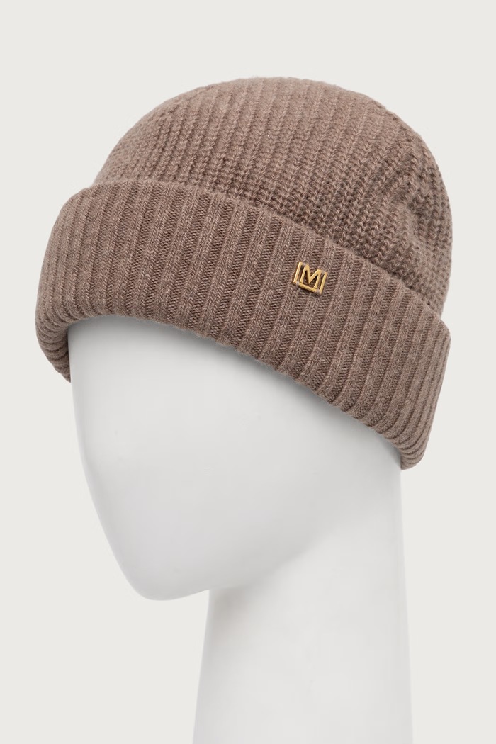 Marciano by Guess Czapka beanie damska z dodatkiem kaszmiru HELSINKY G6BZ12.Z1716 beżowy AW26