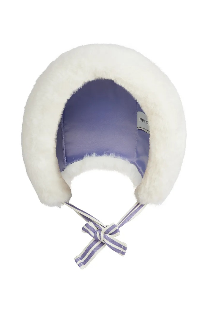Mini Rodini czapka dziecięca biały 26765119