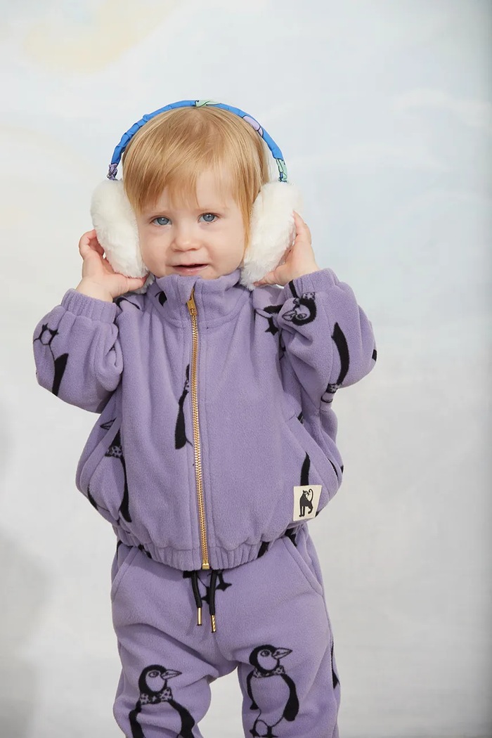 Mini Rodini nauszniki dziecięce biały 26760127