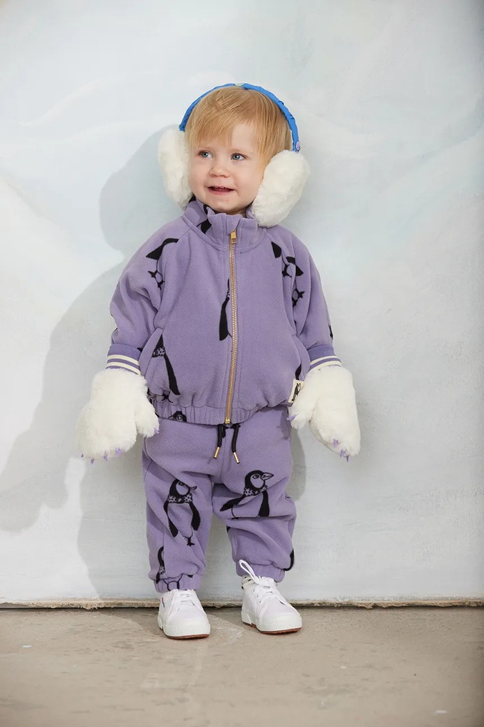 Dziewczynka Mini Rodini nauszniki dziecięce 26760127 biały