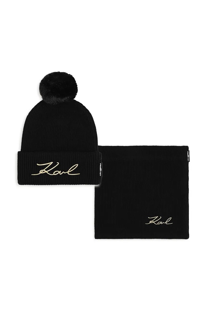 Karl Lagerfeld Sada dětská černá Z31432