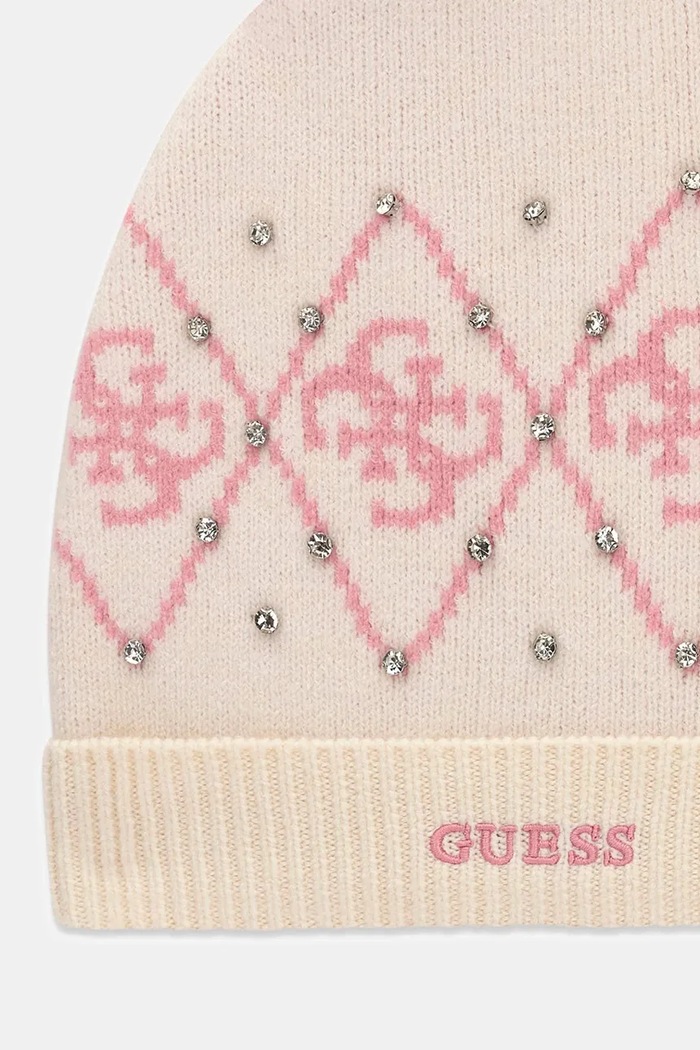 Dziewczynka Guess Czapka dziecięca J6BZ54.Z1805.9BY2 beżowy