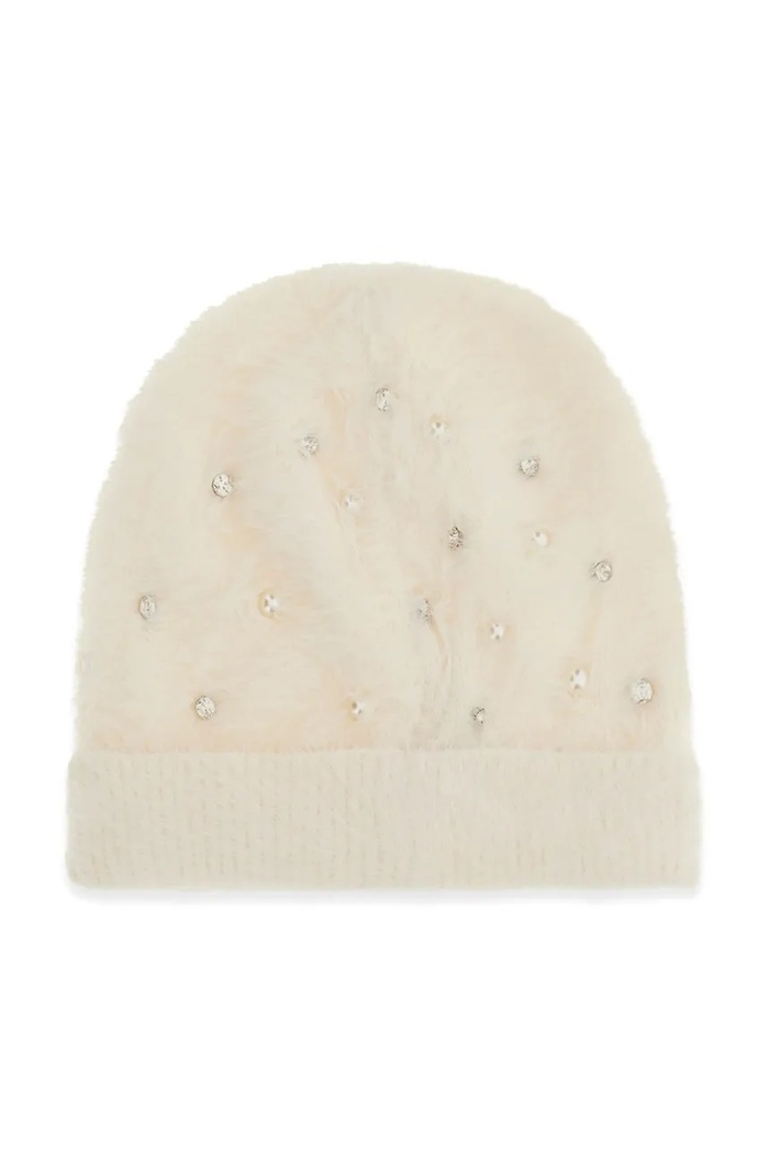 Guess Czapka beanie dziecięca J6BZ45.Z1611.9BY2 beżowy AW26
