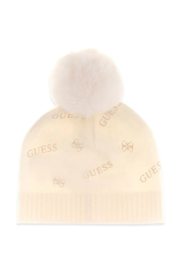 Guess Czapka z pomponem dziecięca beżowy J6BZ44.Z1553.9BY2