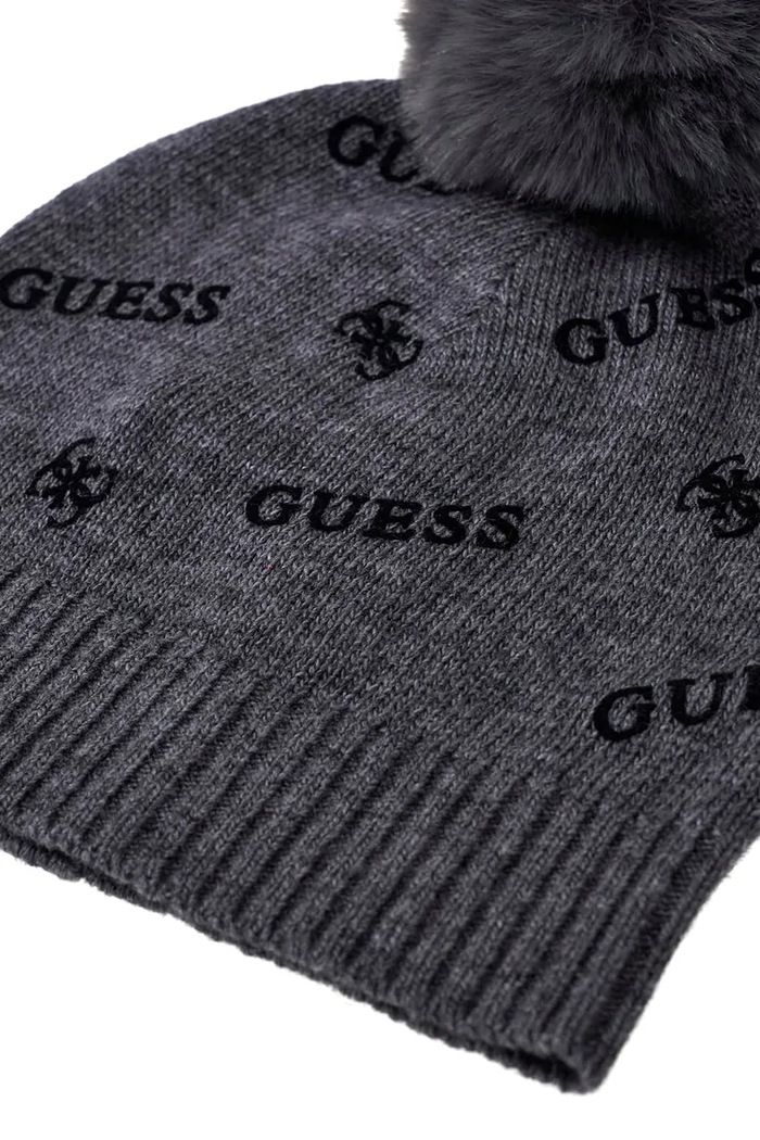 Dziewczynka Guess Czapka z pomponem dziecięca J6BZ44.Z1553.9BY2 szary