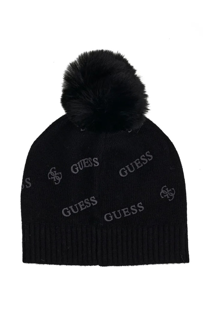 Guess Czapka z pomponem dziecięca J6BZ44.Z1553.9BY2 czarny AW26