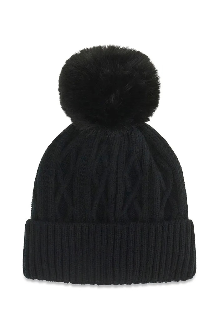 Guess Czapka z pomponem dziecięca J6BZ40.Z1523.9BY2 czarny AW26