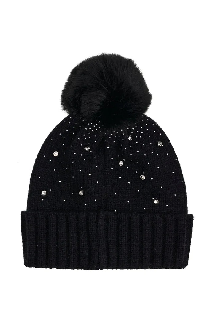 Guess Czapka z pomponem dziecięca J6BZ37.K5991.9BY2 czarny AW26