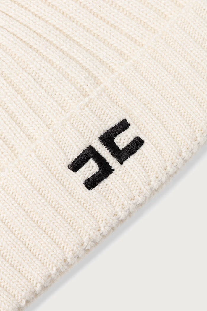 Elisabetta Franchi Czapka dziecięca z wełną EFCP035.C.FL143 beżowy AW26