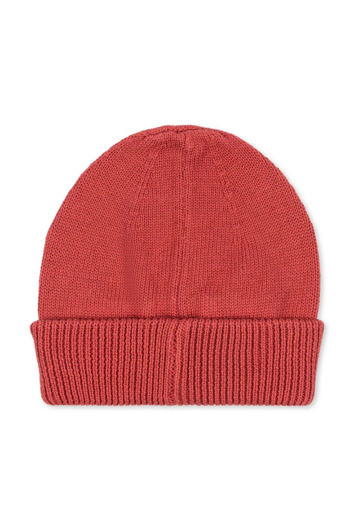 Konges Sløjd Czapka beanie dziecięca bawełniana AVELY BEANIE KS105688.G.9BY2 różowy AW26