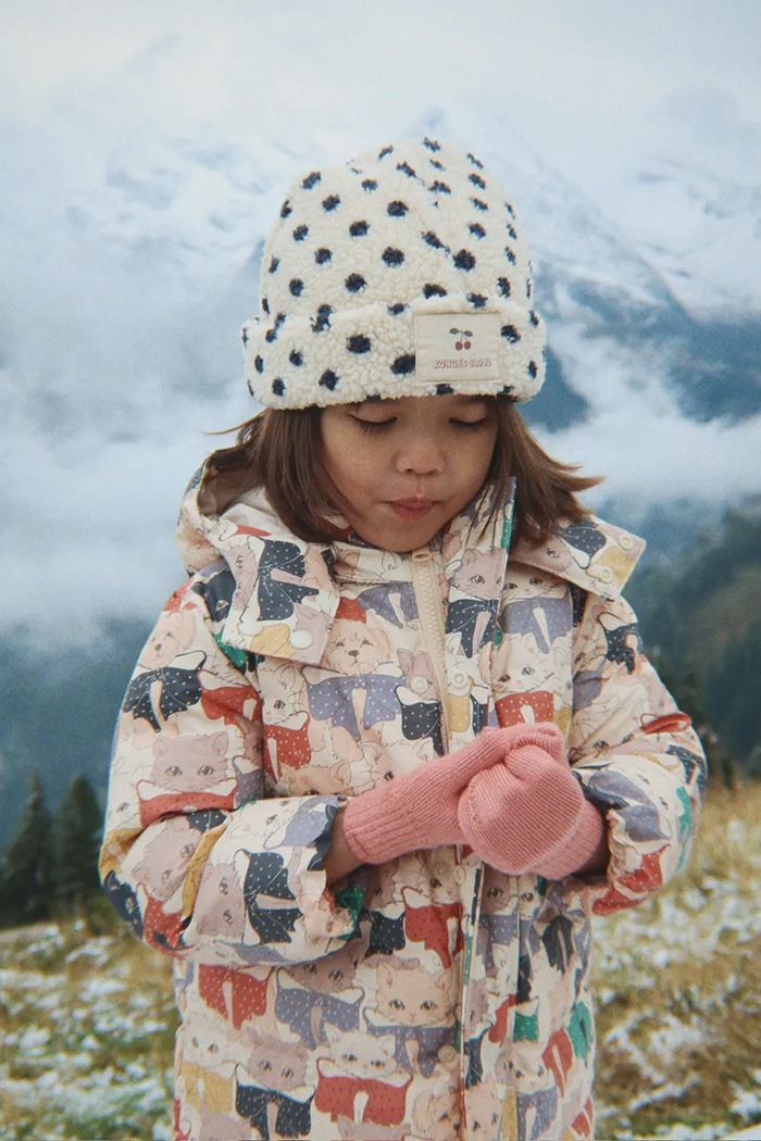 Konges Sløjd σκούφος παιδικός JODY TEDDY HAT GRS KS105719.9BY2 μπεζ