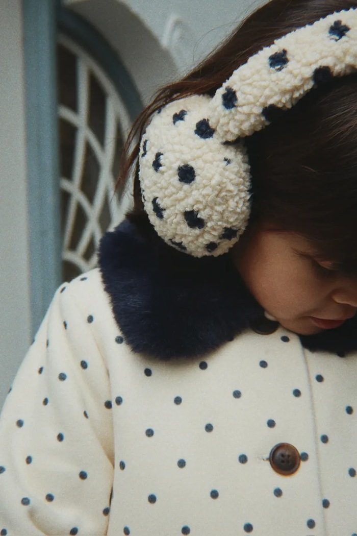 Konges Sløjd αυτάκια παιδικά JODY TEDDY EARMUFFS GRS KS105718.9BY2 μπεζ