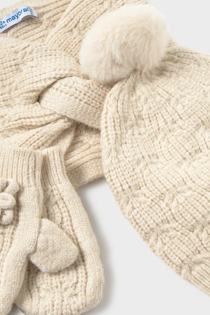 Mayoral Комплект для детей 10258.4H.Baby.9BY2 бежевый AW26