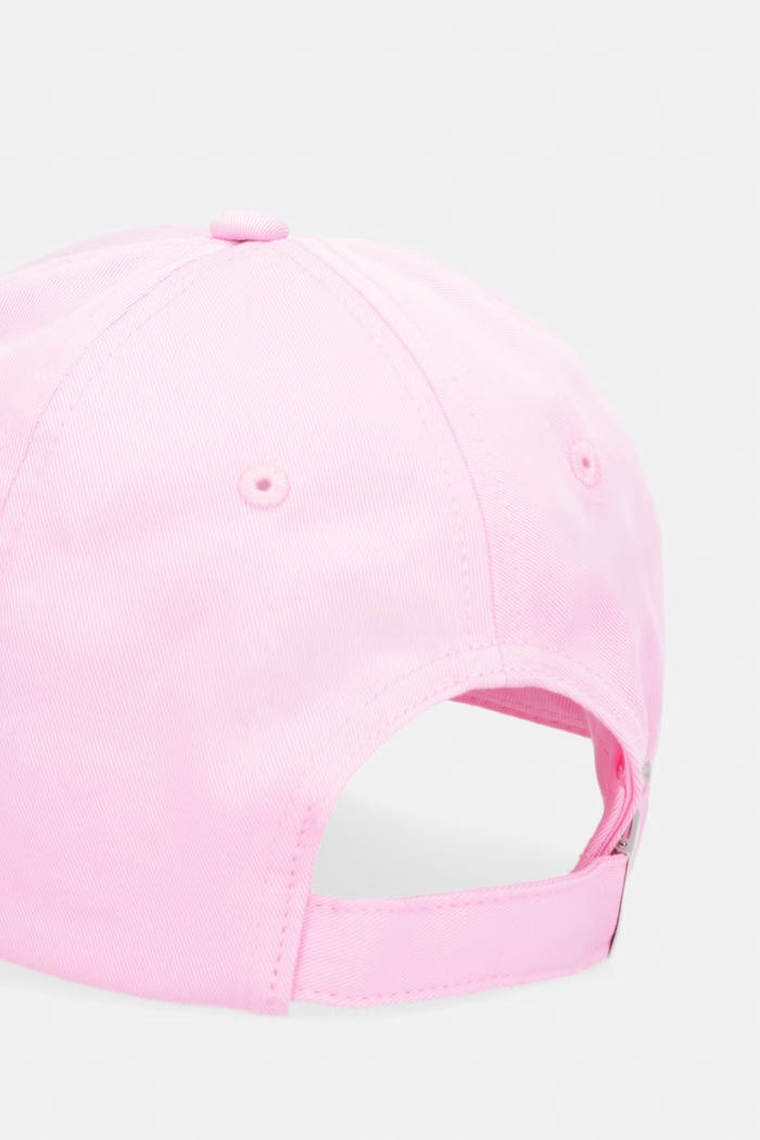 Dziewczynka Tommy Hilfiger czapka z daszkiem dziecięca bawełniana KA0KA00033.9BY2.G różowy