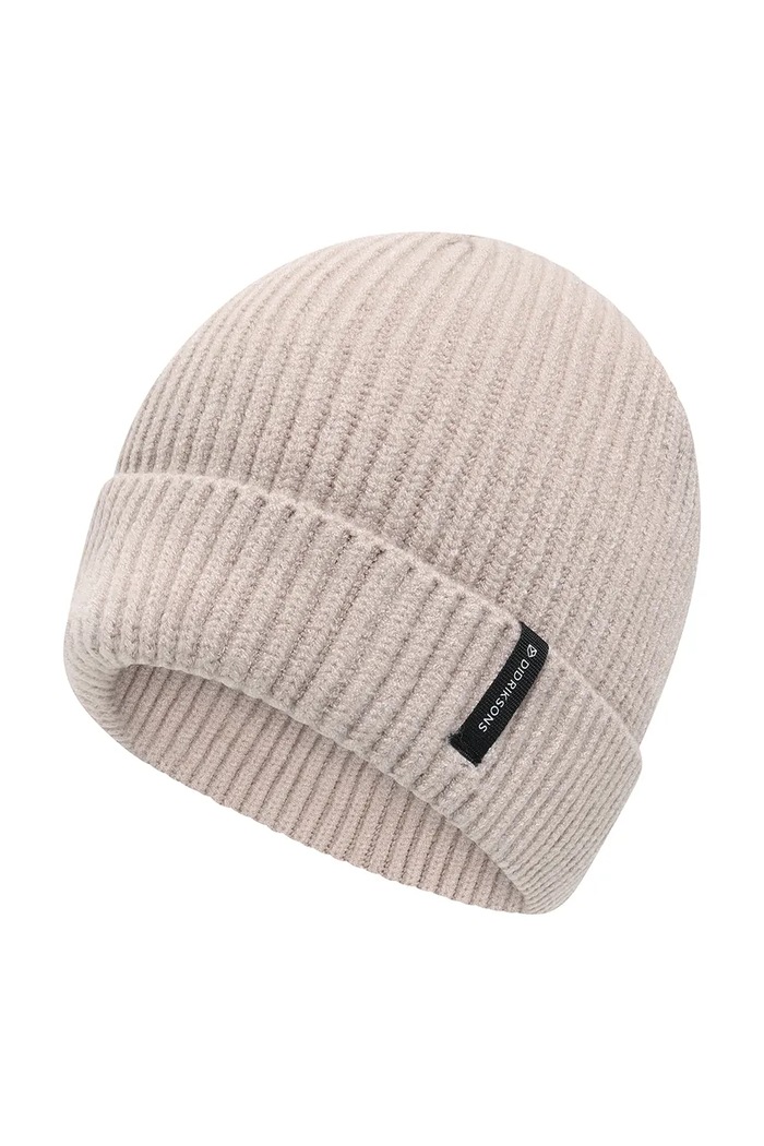 Didriksons Czapka beanie dziecięca BUZ KIDS BEANIE 506350 beżowy AW26