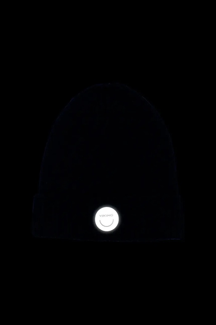 Chłopiec Viking Kids Czapka dziecięca z wełną Play Wool Rib Beanie 50.25545 granatowy