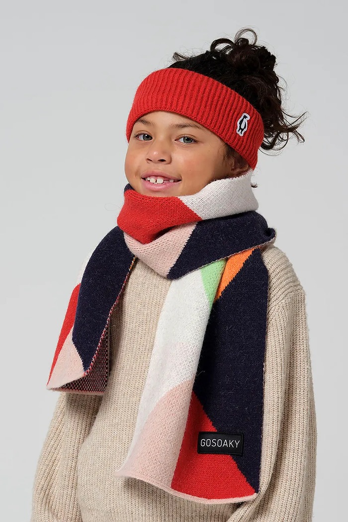 Fascia fermacappelli per bambini Gosoaky rosso 262.9.2.912