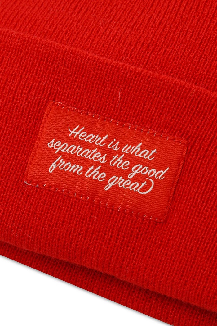 Czapka beanie dziecięca Jordan czerwony 9A9362
