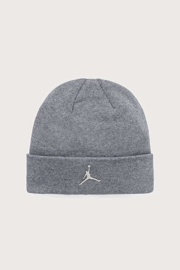 Jordan Czapka beanie dziecięca z bawełną szary 9A0063