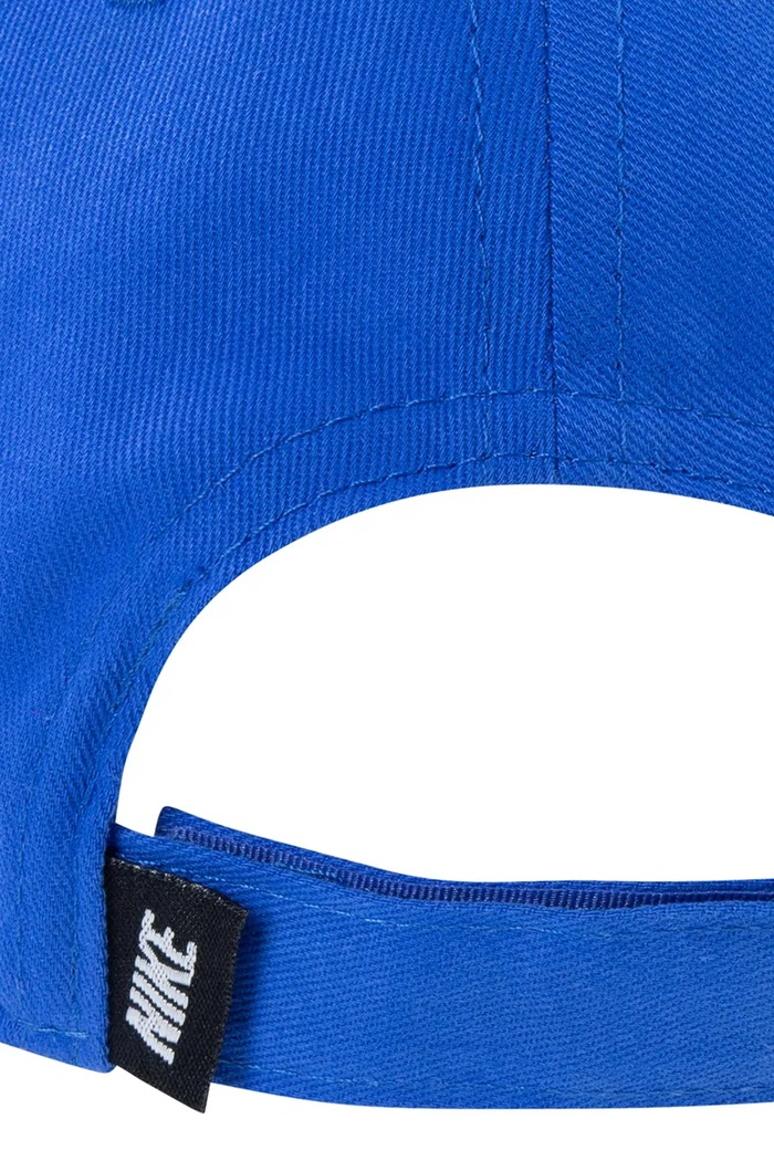 Nike Czapka z daszkiem dziecięca bawełniana 8A2902 niebieski AW26
