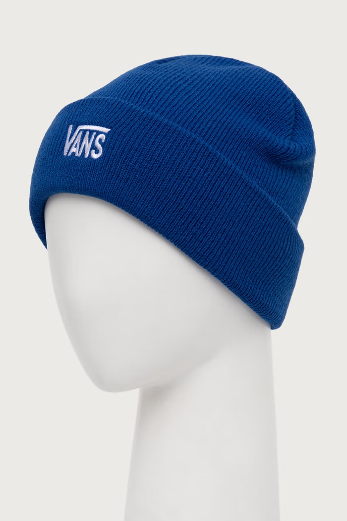 Vans Beanie kapa za djecu Stretch Logo Tall Cuff Beanie VN000ZW110Z1 plava AW26