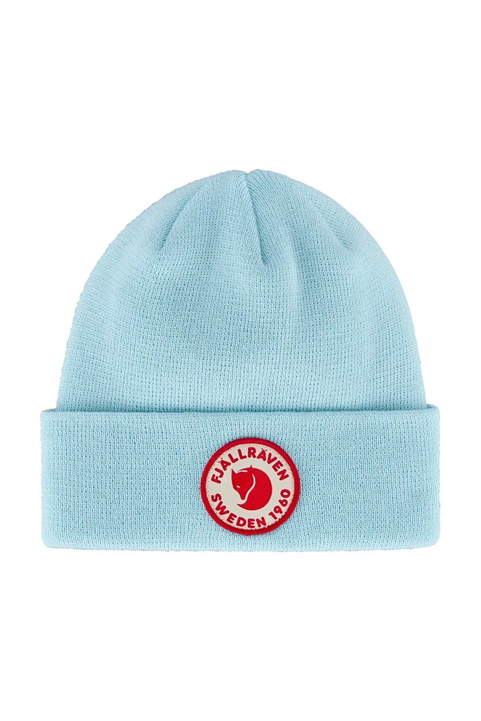 Fjallraven Czapka beanie dziecięca Kids 1960 Logo Hat F78144.514 niebieski AW26