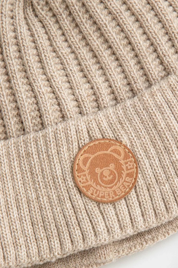 Coccodrillo Czapka dziecięca ZC6364103AWB beżowy AW26