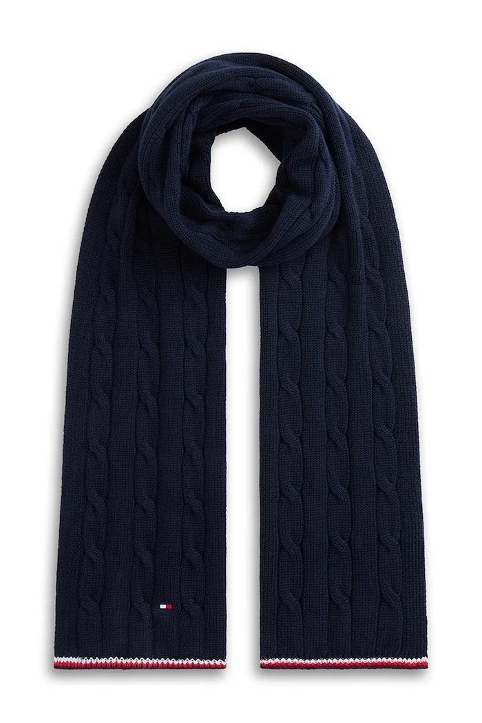 Komplet dziecięcy bawełniany Tommy Hilfiger KA0KA00107.9BY2 granatowy