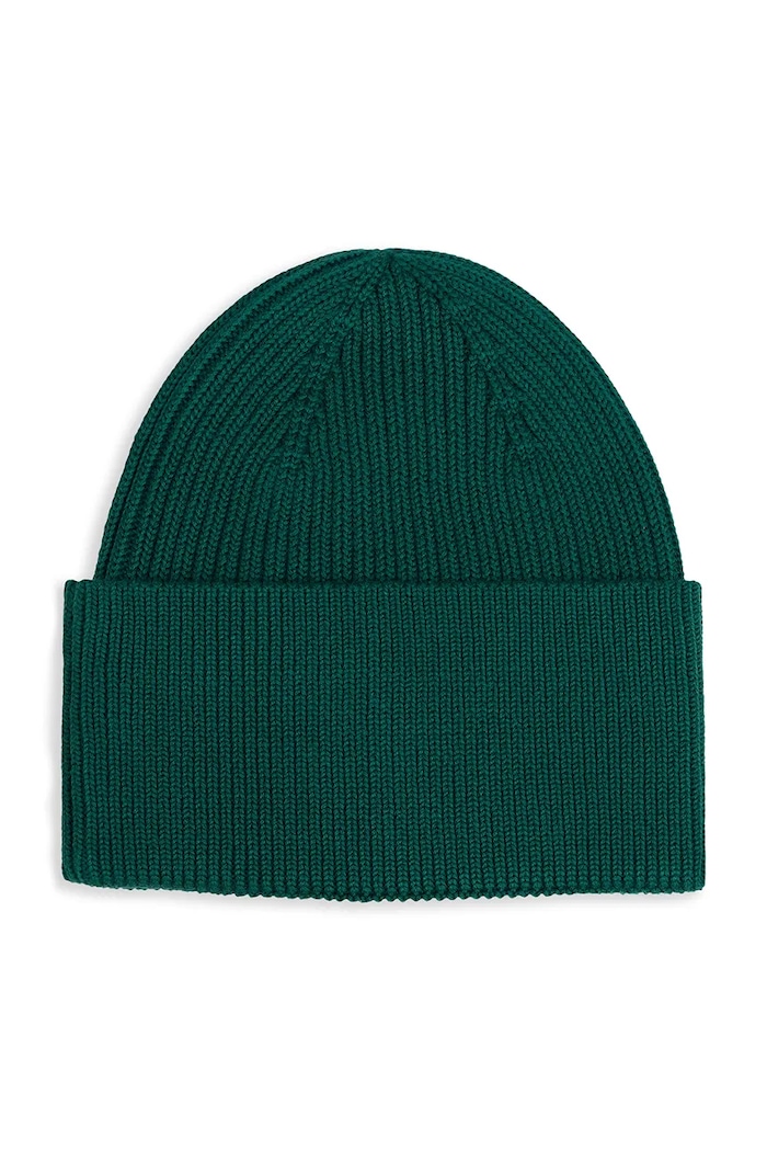 Chłopiec Tommy Hilfiger Czapka beanie dziecięca bawełniana KA0KA00119.9BY2 zielony
